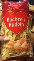 Mängden socker i Nudeln Bandnudeln