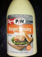 Mängden socker i Burger Dressing