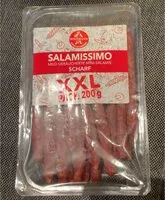 Mängden socker i Salamissimo