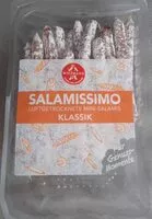 Mängden socker i Salamissimo