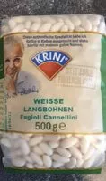 Mängden socker i Weisse Langbohne Fagioli Cannellini