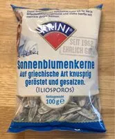 Mängden socker i Sonnenblumenkerne gesalzen