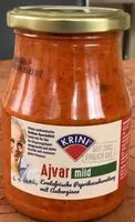 Mängden socker i Ajvar mild