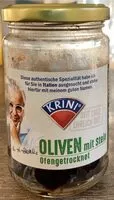 Mängden socker i Oliven mit Stein