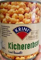 Mängden socker i Kichererbsen