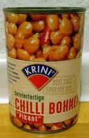 Mängden socker i Bohnen - Chilli Bohnen Pikant