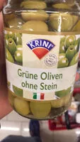 Mängden socker i Oliven grün, ohne Stein