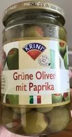 Mängden socker i Oliven Grün, mot Paprika