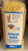 Mängden socker i Nudeln Kritharaki Krini