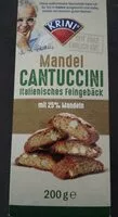 Mängden socker i Mandel Cantuccini