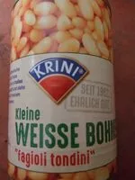 Mängden socker i Kleine weiße Bohnen