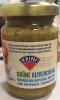 Mängden socker i Grüne Olivencreme