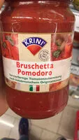 Mängden socker i Krini Bruschetta aux tomates