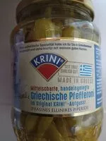 Mängden socker i Griechische Pfefferoni