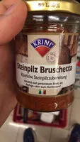 Mängden socker i Steinpilz Bruschetta