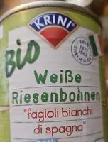 Mängden socker i Weiße Riesenbohnen Bio