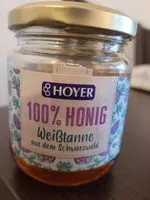 Mängden socker i Weißtannenhonig