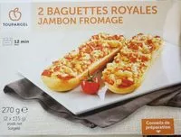 Mängden socker i Baguette Royal jambon fromage