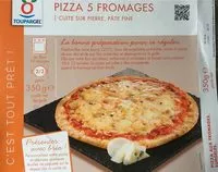 Mängden socker i Pizza 5 fromages