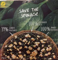 Mängden socker i Save the spinach