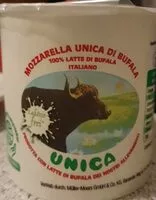 Mängden socker i Mozzarella Unica di Bufala
