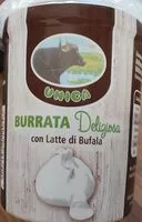 Mängden socker i Burrata Deliziosa Bufala