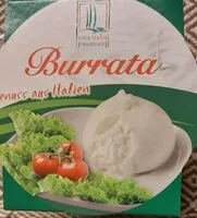 Mängden socker i Burrata