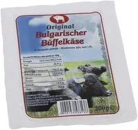 Mängden socker i Original Bulgarischer Büffelkäse
