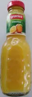 Mängden socker i Granini Trinkgenuss Orange Fruchtgehalt: 100 %