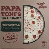 Mängden socker i Papa Toni‘s