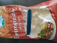 Mängden socker i Emmentaler gerieben