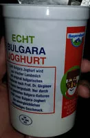 Mängden socker i Echt Bulgara Joghurt