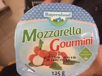 Mängden socker i Mozzarella Gourmini