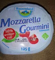 Mängden socker i Mozzarella gourmini