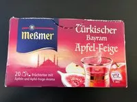 Mängden socker i Meßmer Türkischer Bayram Apfel-feige