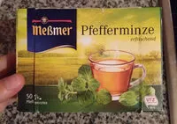 Mängden socker i Pfefferminze - 50 Teebeutel unkuvertiert
