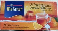Mängden socker i Wintertraum Zimtstern-Orange