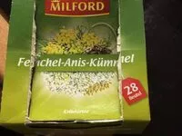 Mängden socker i Fenchel Anis Kümmel Tee