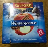 Mängden socker i Wintergenuss - Früchtetee mit Zimt-Apfel-Aroma