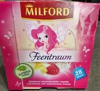 Mängden socker i Milford Feentraum Himbeere holunderblüte vanille Tee