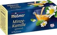 Mängden socker i Minze-kamille Tee