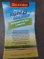 Mängden socker i Kühl & Lecker - Holunderblüte-Limette