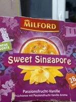 Mängden socker i sweet Singapore, Passionsfrucht-Vanille