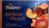 Mängden socker i Tee Aprikose Pfirsich