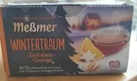 Mängden socker i Wintertraum - Zimtstern-Orange