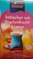 Mängden socker i Indischer Holi Drachenfrucht-Mango