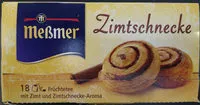 Mängden socker i Tee Zimtschnecke