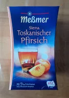 Mängden socker i Siena Toscanischer Pfirsich