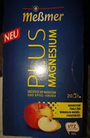 Mängden socker i Plus Magnesium