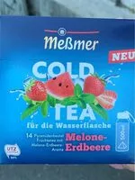 Mängden socker i Cold Tea - Melone-Erdbeere